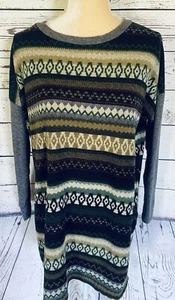 Cherish Pulloverkleid Damen XS Small bunt leicht langarm - Bild 1 von 8