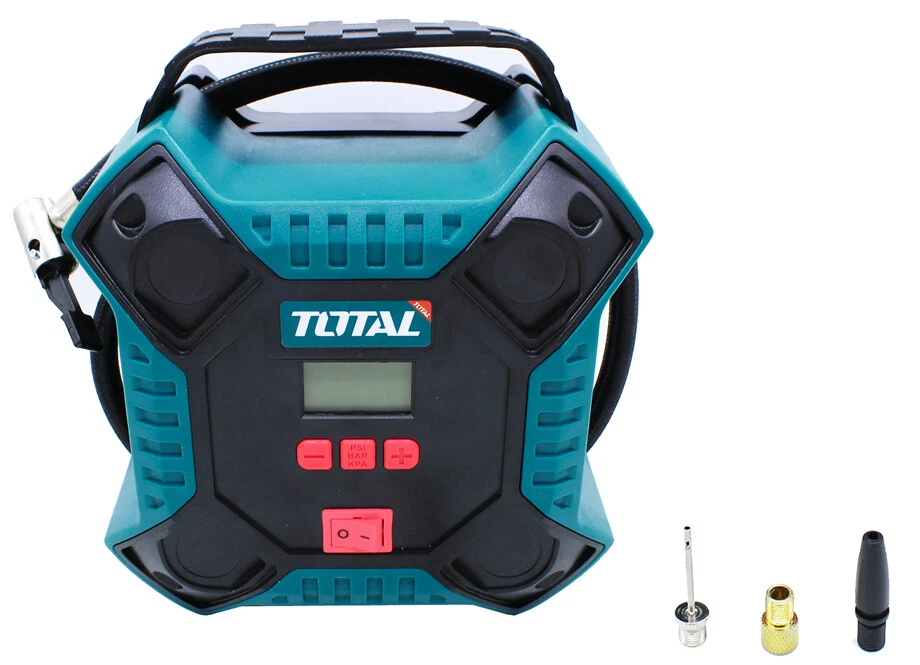 Total Tools Compresor aire enchufe mechero coche 12V 160PSI TTAC1601 - Imagen 1 de 2