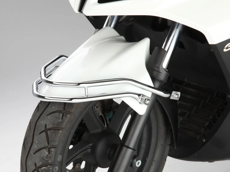 Protector guardabarros delantero cromado Fehling 7910 para Kymco 300 Downtown 125 Foto 1 de 1