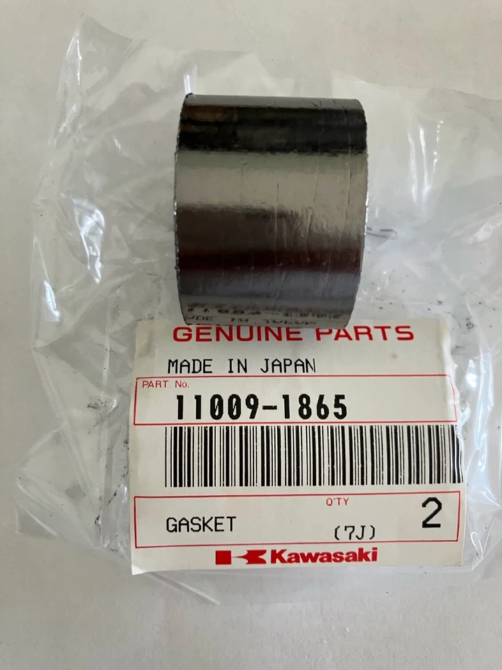 JUNTA CONECTOR SILENCIADOR KAWASAKI OEM NINJA VULCAN KVF650 700 750 ++ 11009-1865 Foto 1 de 1