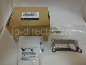 Genuine Mazda MAZDA 3, 5, 6, CX-7 Oil Cooler Kit LF6W-14-700A Gasket Bolt OEM - Picture 1 of 8