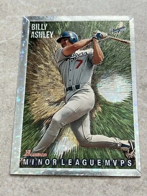 1995 Bowman #223 Billy Ashley Minor League MVPS Los Angeles Dodgers - Image 1 of 2