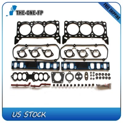 Conjunto de junta de cabeça para Ford Mustang Thunderbird Mercury Cougar 3.8L 1997-1998 - Imagem 1 de 4