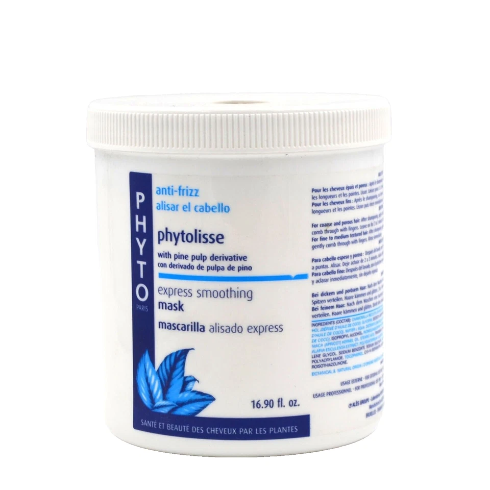 Mascarilla suavizante Phyto Phytolisse Anti-Frizz Express 16,9 fl. oz Foto 1 de 1