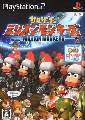 USED PS2 PlayStation 2 Ape Escape Million Monkeys 51153 JAPAN IMPORT - Image 1 of 1