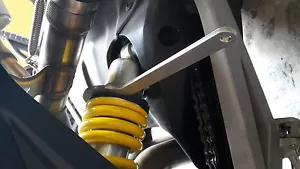 DUCATI-Hakenschlüssel 2 Stück Federbein einstellen Edelstahl Streetfighter 848 - Bild 1 von 2