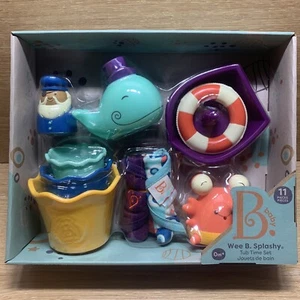 Baby Wee B. Splashy  Baby Toy Tub Time Playset 0+ Months 11 Pieces - Picture 1 of 5