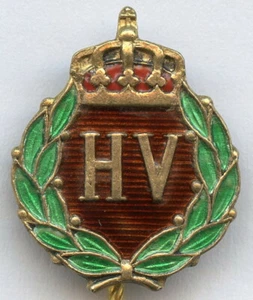 Distintivo spilla smaltata guardia domestica danese Danimarca bella qualità!!!  - Foto 1 di 2