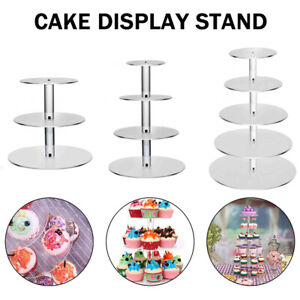 3/4/5 Tier Cake Stand Cupcake Holder Plate Dessert Display Shelf Wedding Party