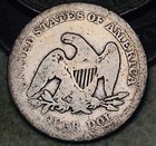1854 O SEATED LIBERTY QUARTER 25C ARROWS UNGRADED SILVER US COIN CC18285 1854 O SEATED LIBERTY QUARTER 25C ARROWS UNGRADED SILVER US COIN CC18285