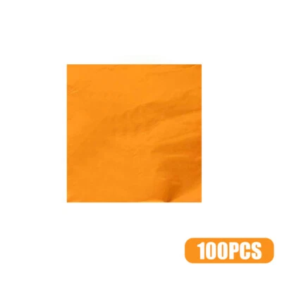 Papel de envolver de papel de aluminio paquete de papel de aluminio chocolates dulces alimentos de hojalata decorativo Foto 1 de 4