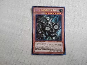 Yu-Gi-Oh! Juego de cartas coleccionables Redox, Dragon Ruler of Boulders 2013 CT10-EN003 edición limitada... - Imagen 1 de 2