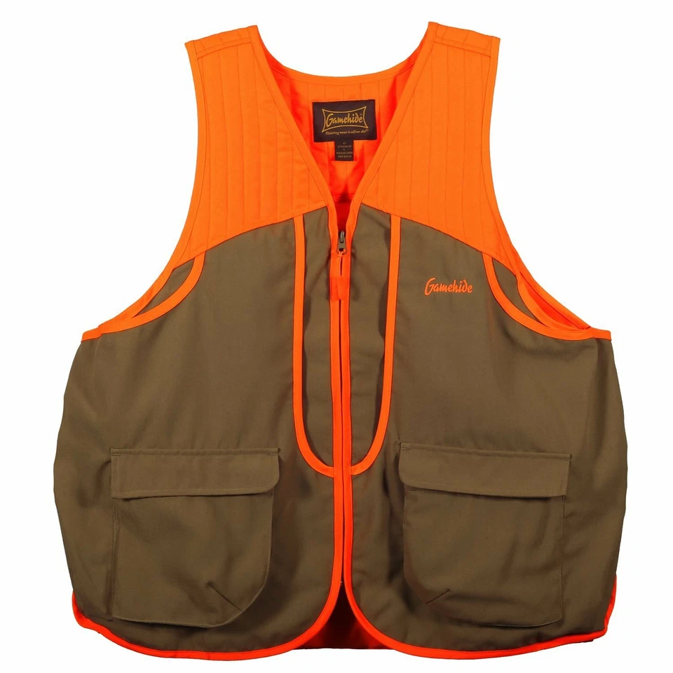 Gamehide Women's Gamebird Upland Field Hunting Vest - Tan/Blaze Orange - Image 1 of 1