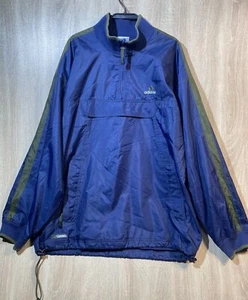 Vintage Adidas Mens Windbreaker Anorak Jacket Size L - Picture 1 of 16