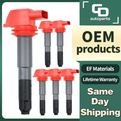 UF660 6 bobinas de encendido para Porsche Panamera 3,6 L 2011 2012 2013 2014 2015 2016 Foto 1 de 4