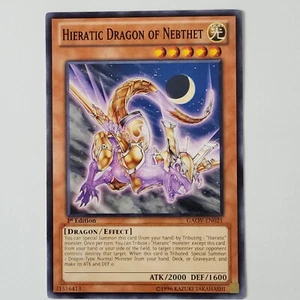 Hieratic Dragon of Nebthet - GAOV-EN021 - NM/VLP - Common - 1st ed - Picture 1 of 2