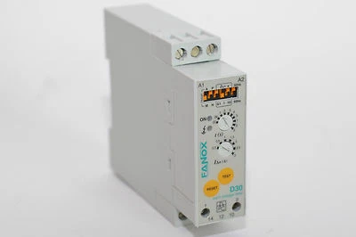 Differential Current Relay by Fanox Type D30, Extra Slim From, Earth Leakage Relay - Image 1 of 4