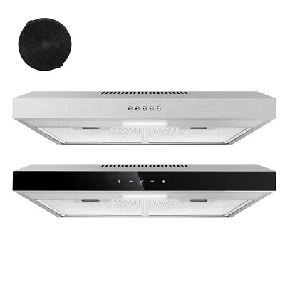 Topstrong 60cm Unterschrank-Dunstabzugshaube Abluft Umluft Dunstabzugshaube LED