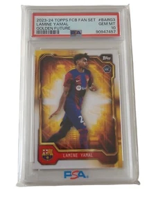Rare Topps Lamine Yamal Golden Future BARG3 PSA 10 Low Pop - Picture 1 of 1