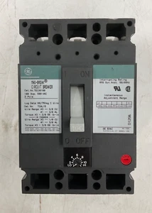 NEW GE TEC36100 CIRCUIT BREAKER 100 A 3P NEW SURPLUS - Picture 1 of 6