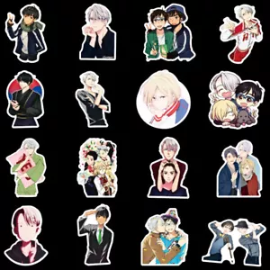 50pcs Yuri On Ice JP Anime Vinyl Decal Stickers Bomb Waterproof Car Skateboard - Picture 1 of 7