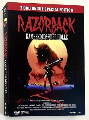 RAZORBACK - Kampfkoloss der Hölle - 2 DVD Uncut Special Edition - OOP Rarität - Bild 1 von 4