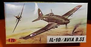 Plastikovy Model IL-10/Avia B.33 Airplane Model Kit 1/72 Czechoslovakia NISB - Picture 1 of 2