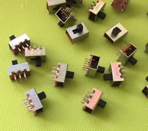 50 pc Slide Switch DPDT Through Hole ALCO SLS220PC - Picture 1 of 11