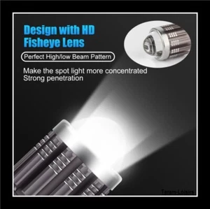 Lighting LED 10000Lm H4 Globe 6000 K Auto Moto Quad Automobile New - Bild 1 von 5