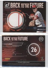 2016 Panini Donruss Back to the Future Materials Chase Utley #BF-CU