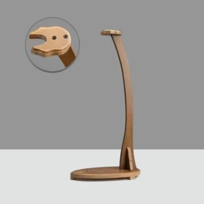 Vertical Samurai Sword Katana Holder Stand Tai Chi Sword Rack Swan Shape Wood M - Imagen 1 de 3