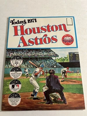 1971 HOUSTON ASTROS Complete TEAM Set of 24 Cards Stamp ALBUM Joe MORGAN Watson - Image 1 of 4
