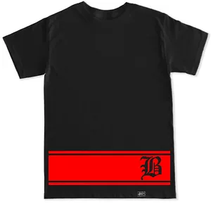 B STRIPES OG YG 400 LA Blood Compton 4 Hunnid Westcoast rot RAP HIP HOP T-SHIRT - Bild 1 von 4