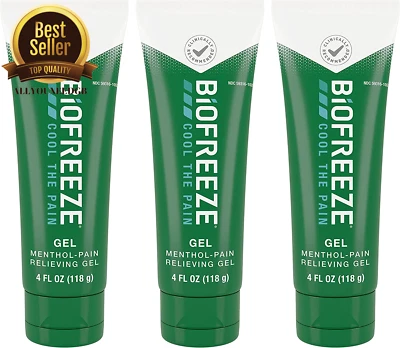 Biofreeze Spray/Gel Long Lasting Pain Relief Muscle Joint Back CHOOSE SIZE &TYPE