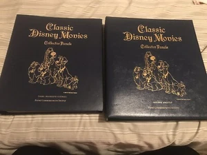 2 Ordner klassischer Walt Disney Film Sammeltafeln Briefmarken  - Bild 1 von 7