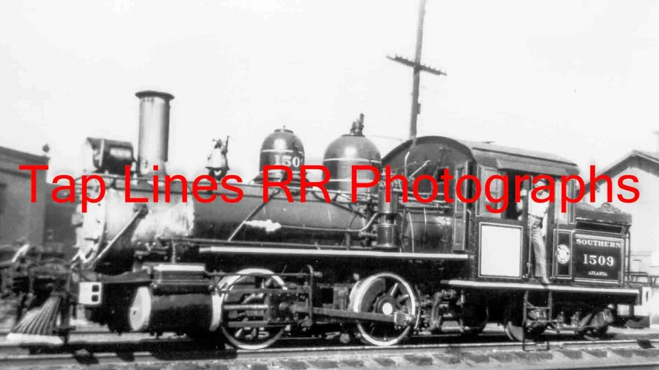Southern Railway 1509 Maude 0-4-4RT Atlanta GA 5/9/1948 New 5x8 Photo - Image 1 of 1