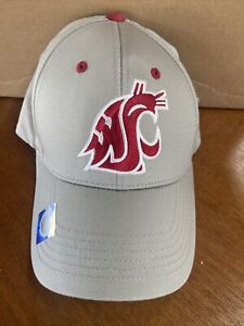 Washington State Cougars Adjustable Youth Baseball Hat NWT