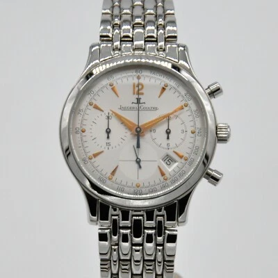 Jaeger-LeCoultre Master Control Chronograph 34mm Steel 145.8.31 Bracelet Quartz - Image 1 of 4