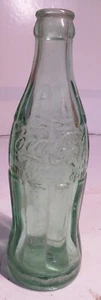 Vintage Coca Cola 6 oz Green Glass Bottle MACON GA Georgia Coke Coca-Cola Empty - Picture 1 of 6