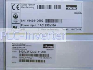 1PC NEW PARKER Compax3 Servo Drive S025V2F12I30T11M00 DHL/FedEX# - Picture 1 of 11