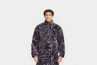 CHAQUETA NUEVA PARA HOMBRE MEDIANA NIKE ACG SHERPA CANWELL GLACIER A PRUEBA DE VIENTO 1/2 CREMALLERA FZ8622 Foto 1 de 4