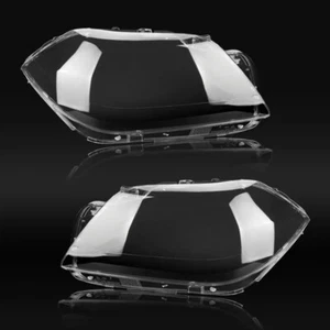 Pair Front Headlight Headlamp Lens Cover For W166 GL350 GL450 GL550 2012 - 2016 - Picture 1 of 6