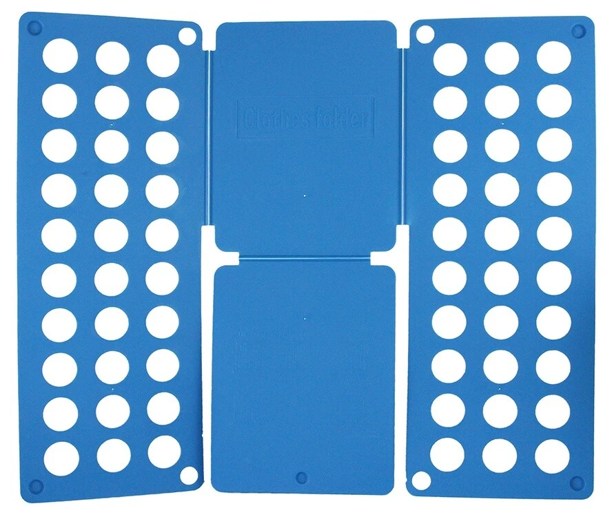 Falthilfe Wäschefalter Hemden - T-Shirts - Blusen - blau ca 68x57x0,2cm - NEU - Bild 1 von 1