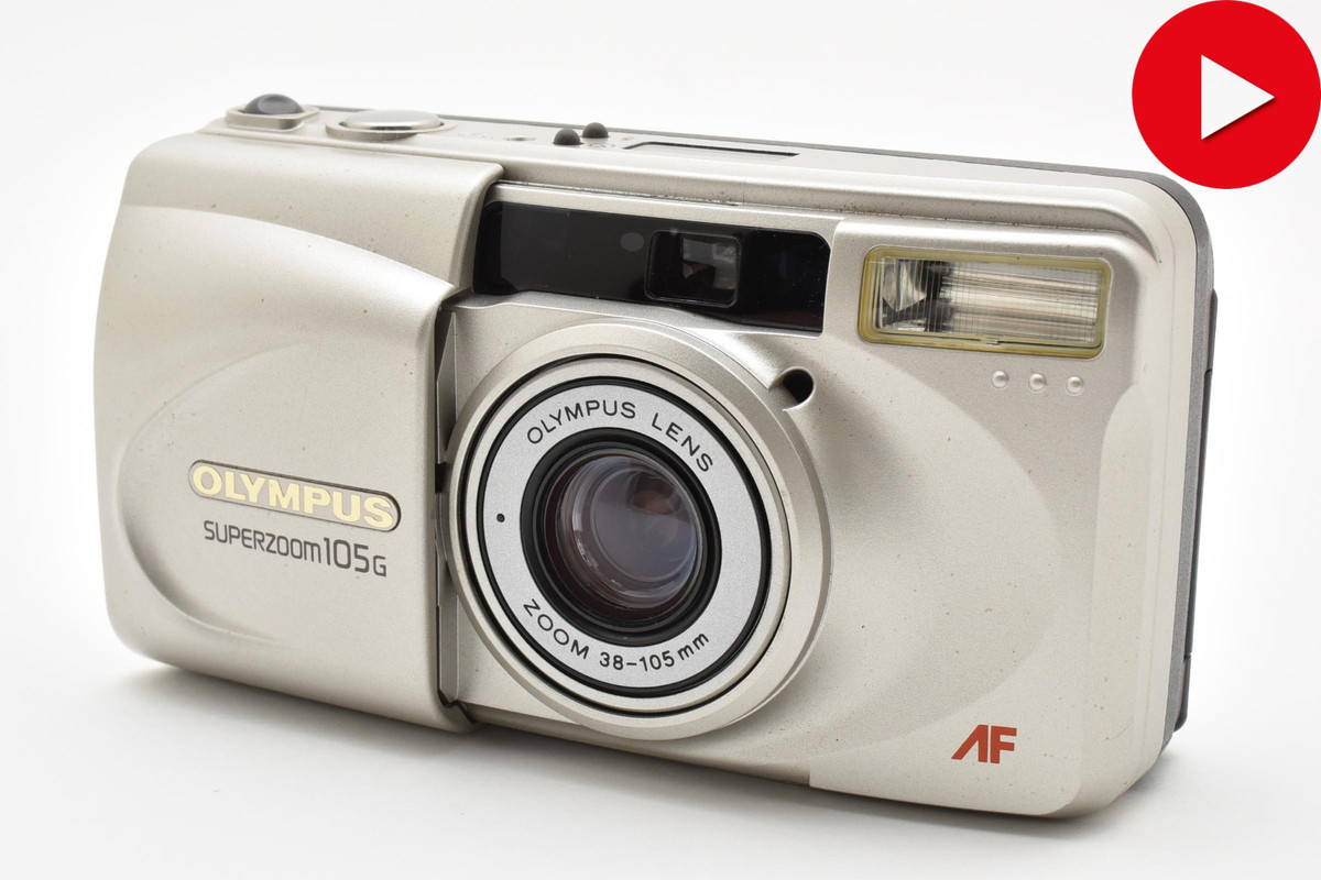【N2262】 OLYMPUS SUPERZOOM 105G シルバー Olympus SUPERZOOM 105G Film Cameras for sale | eBay