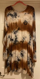 Natural Life Tie Dye Dress Sz XXL - Picture 1 of 11