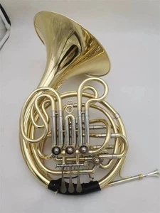 Newest Beautiful French Horn Double 4 Keys F/Bb Brass instrument with case - Picture 1 of 11