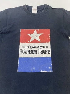 T-shirt fascia Hawthorne Heights vintage anni 90 cotone unisex S027 - Foto 1 di 3