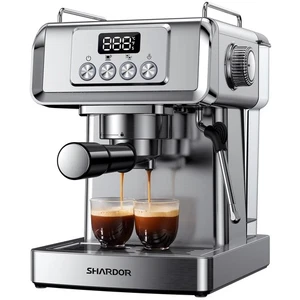 20-Bar Espressomaschine für Home Barista, eingebauter Dampfstab für Latte & Cap... - Bild 1 von 4