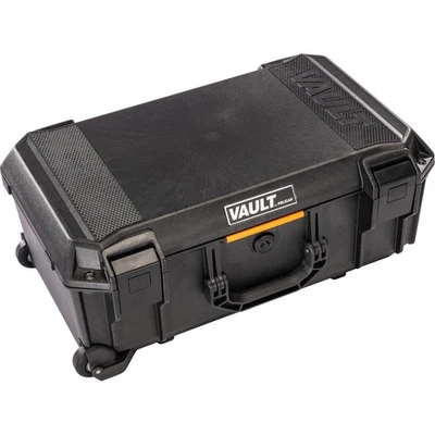 Pelican V525 Vault Rolling Case with Foam, Black - Image 1 of 4