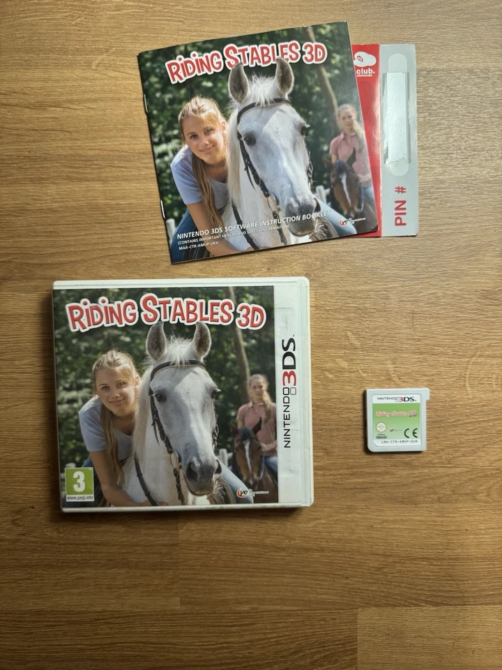 Riding Stables 3D Nintendo 3DS Game - (Girls Horse Training / Caring) - Image 1 of 1